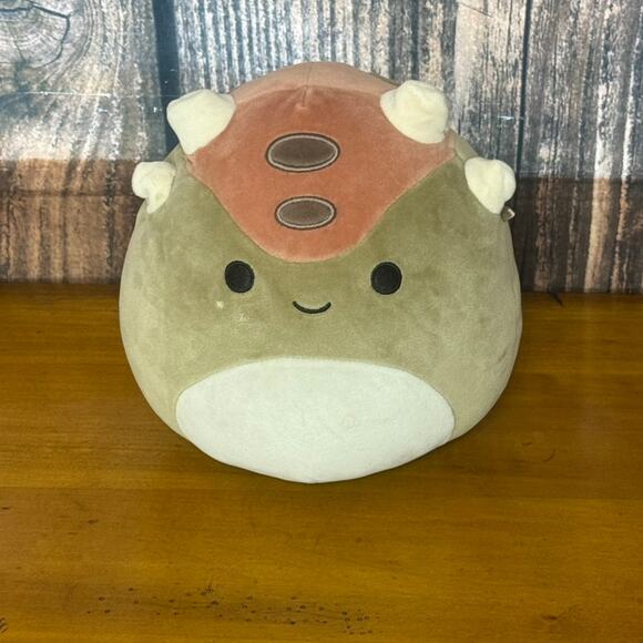 Squishmallows Ainhoca Ankylosaurus Dinosaur Plush Gray Small 8" Retired - Picture 1 of 3